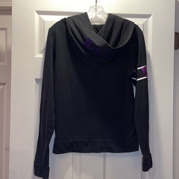 ✨Victoria’s Secret Pink black K-State hoodie - Picture 7 of 7
